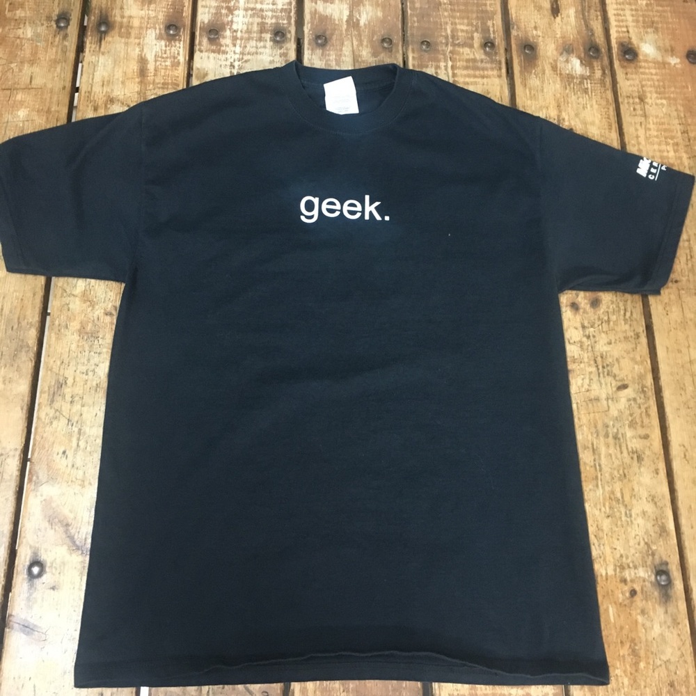 Microsoft Geek Definition Work Tee/ L